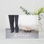 Geloof Feestdagenkaart (Staand voorkant)