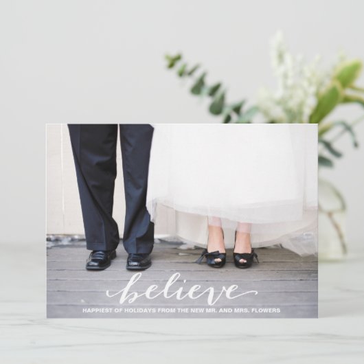 Geloof Feestdagenkaart (Staand voorkant)