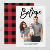 Geloof feestelijke feestelijke foto voor religieuz feestdagenkaart (Voorkant / Achterkant)