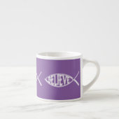 Geloof Fish Lavender Espresso Kop (Rechts)