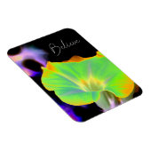 "Geloof" Floral print Flexibel fotomagneet Magneet (Rechterzijde)