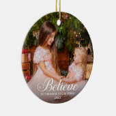 Geloof foto van Elegant Calligrafie Keramisch Ornament (Rechts)