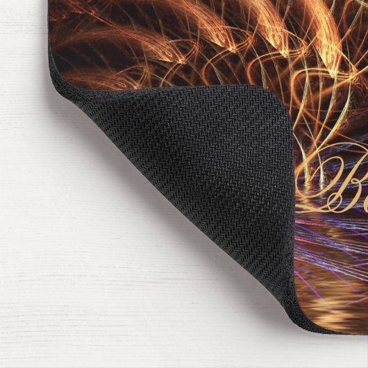 Geloof Fractal Stage Mousepad Muismat (Hoek)