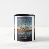 Geloof gebaseerd Serenity Prayer Pic Two-Tone Mok (Midden)