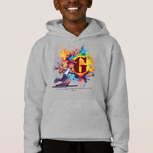 Geloof-geïnspireerde Hoodie (Voorkant)