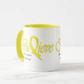 Geloof "gele Mok" Mok (Voorkant links)