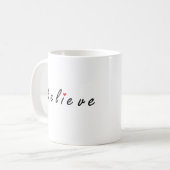 Geloof, geloof koffiemok (Voorkant links)