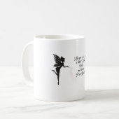 Geloof, geloof, Pixie Dust koffeemug.  KoffieMok (Voorkant links)