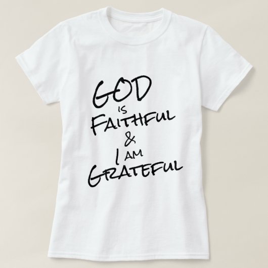 Geloof Geschenken Collectie T-shirt (Design voorkant)
