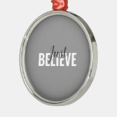 Geloof gewoon Ornament van keramiek (Links)