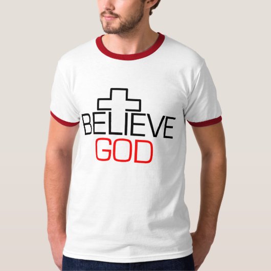 Geloof God T-shirt (Voorkant)