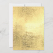 Geloof Goud Religieuze Bijbel Verse Foto Feestdagenkaart (Achterkant)