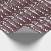 Geloof grafische kunst cadeaupapier (Hoek)