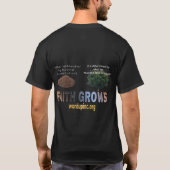 Geloof groeit t-shirt (Achterkant)