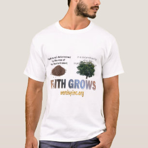 Geloof groeit t-shirt