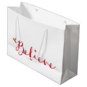 Geloof Groot Cadeauzakje (Voorkant Gekanteld)