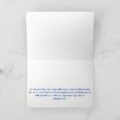 Geloof groter dan je angst kaart (Binnen)