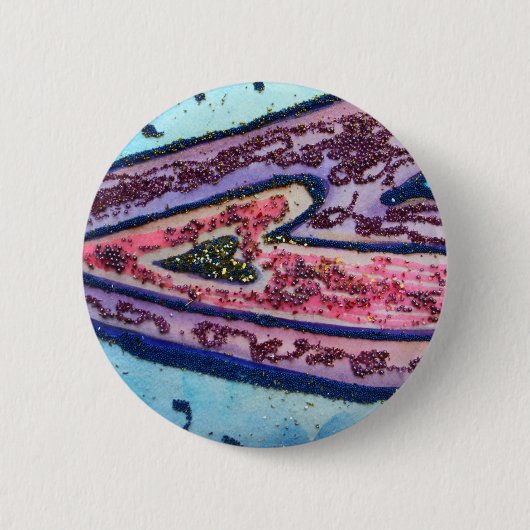 Geloof Hart Knop Ronde Button 5,7 Cm (Voorkant)