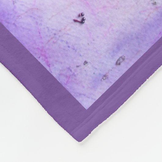 Geloof Heart Word Art Soft Fleece Chemo Blanket (Hoek)