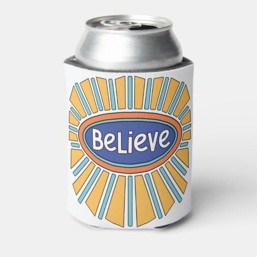 Geloof - heb vertrouwen blikjeskoeler (Blikje Achterkant)