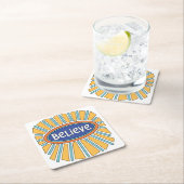 Geloof - heb vertrouwen kartonnen onderzetters (Insitu)