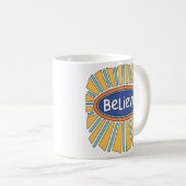 Geloof - heb vertrouwen koffiemok (Voorkant rechts)