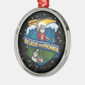 Geloof het Beloofde Kerstversiering Metalen Ornament (Links)