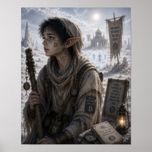 Geloof / Het pelgrimskind / De witte woestijn Poster (Voorkant)