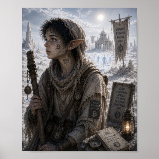 Geloof / Het pelgrimskind / De witte woestijn Poster (Voorkant)