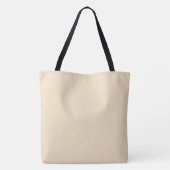 Geloof het tot je het maakt tote bag (Achterkant)