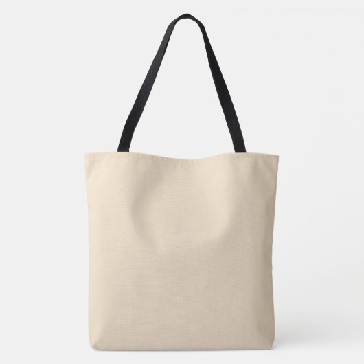 Geloof het tot je het maakt tote bag (Achterkant)