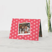 Geloof het Wenskaart van de Vakantie van de Foto Feestdagen Kaart (Achterkant)