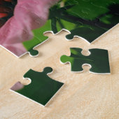 Geloof Hibiscus Flower Inspirerend Quote  Legpuzzel (Zijkant)