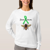 Geloof honingbij schattig Lyme T-shirt (Voorkant)