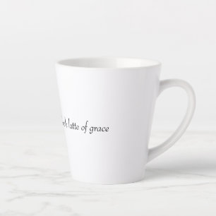 Geloof, hoop en een hele latte vol genade mok