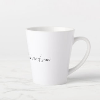 Geloof, hoop en een hele latte vol genade mok