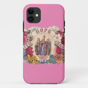 Geloof, hoop en liefdadigheid Theologische deugden Case-Mate iPhone Case