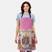 Geloof, hoop en liefdadigheid Theologische deugden Schort (Gedragen)