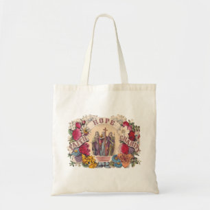 Geloof, hoop en liefdadigheid Theologische deugden Tote Bag