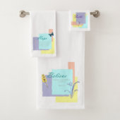 Geloof hoop geloven bad handdoek (Insitu)