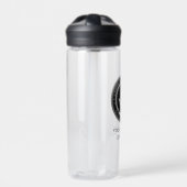 Geloof, Hoop, Liefdadigheid Zilver Vrijmetselarij Waterfles (Voorkant)