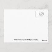 Geloof Hoop Liefde Briefkaart (Achterkant)