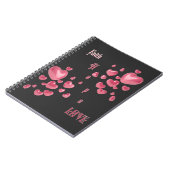 "Geloof, hoop, liefde" Christelijk Notitieboek (Linkerzijde)