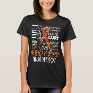 Geloof Hoop Liefde Genezing RSD CRPS Bewustzijn T-shirt