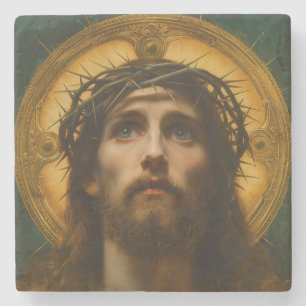 Geloof Hoop Liefde Jezus Christus Christelijk Ge Stenen Onderzetter