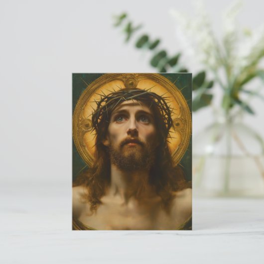 Geloof Hoop Liefde | Jezus Christus Christelijk Ge Uitnodiging Briefkaart (Staand voorkant)