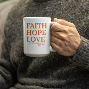 Geloof.Hoop.Liefde Koffiemok
