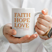 Geloof.Hoop.Liefde Koffiemok