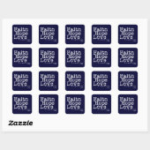 Geloof Hoop Liefde Stickers (Vel)