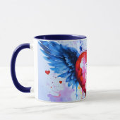 Geloof. Hoop. Liefs. koffie mok (Links)